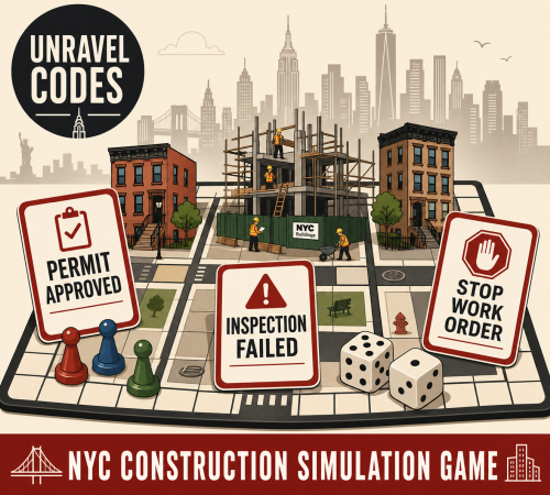 NYC construction Simulation Game